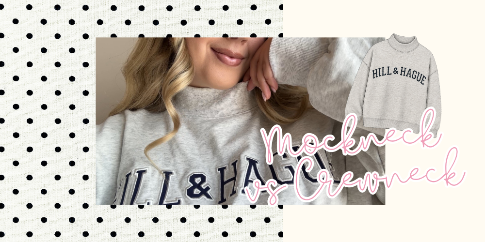 mockneck vs crewneck
